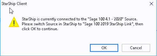 Starship Error re: 